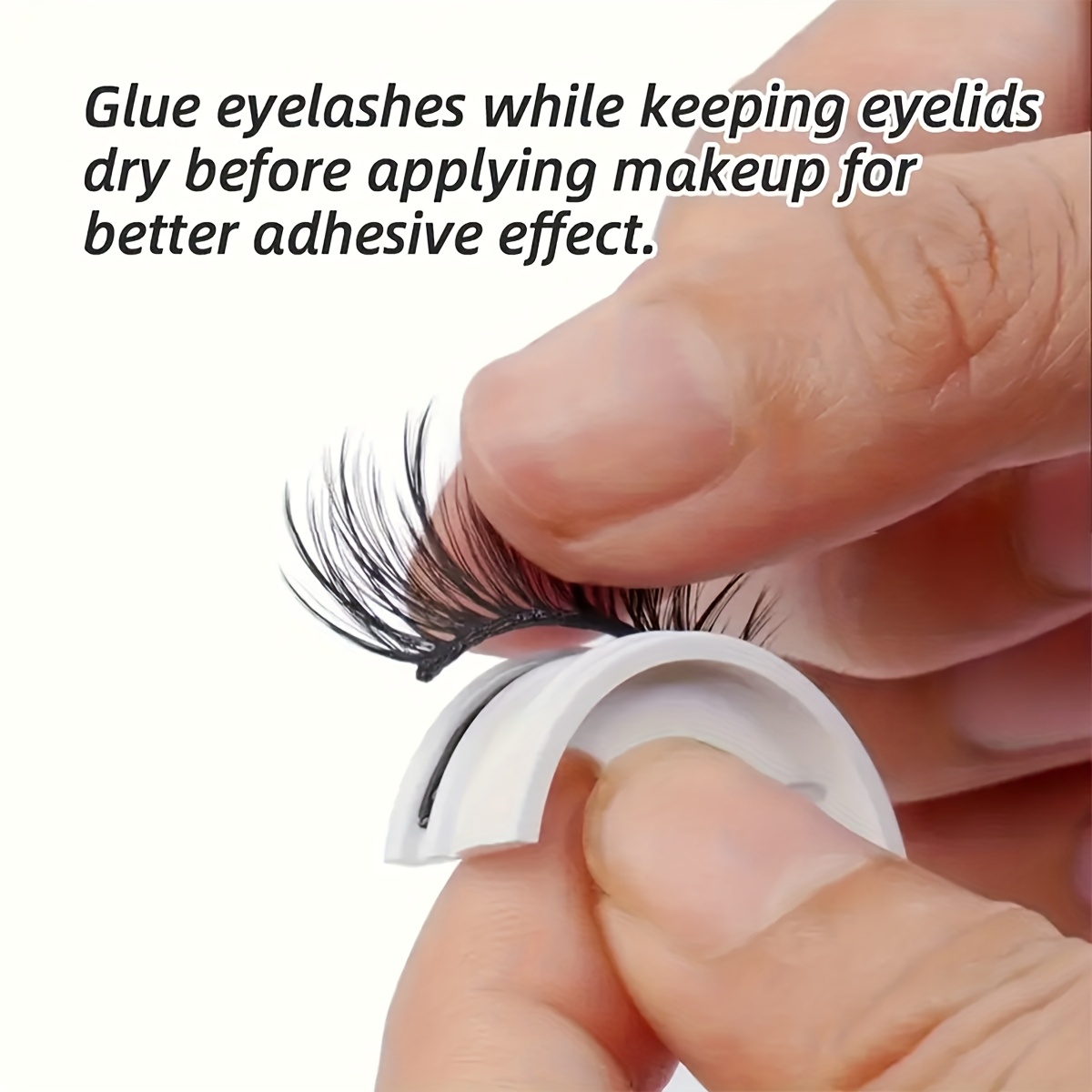 a set of 5 pairs of self false eyelashes that are pre reusable and made fluffy materials are lightweight and details 2