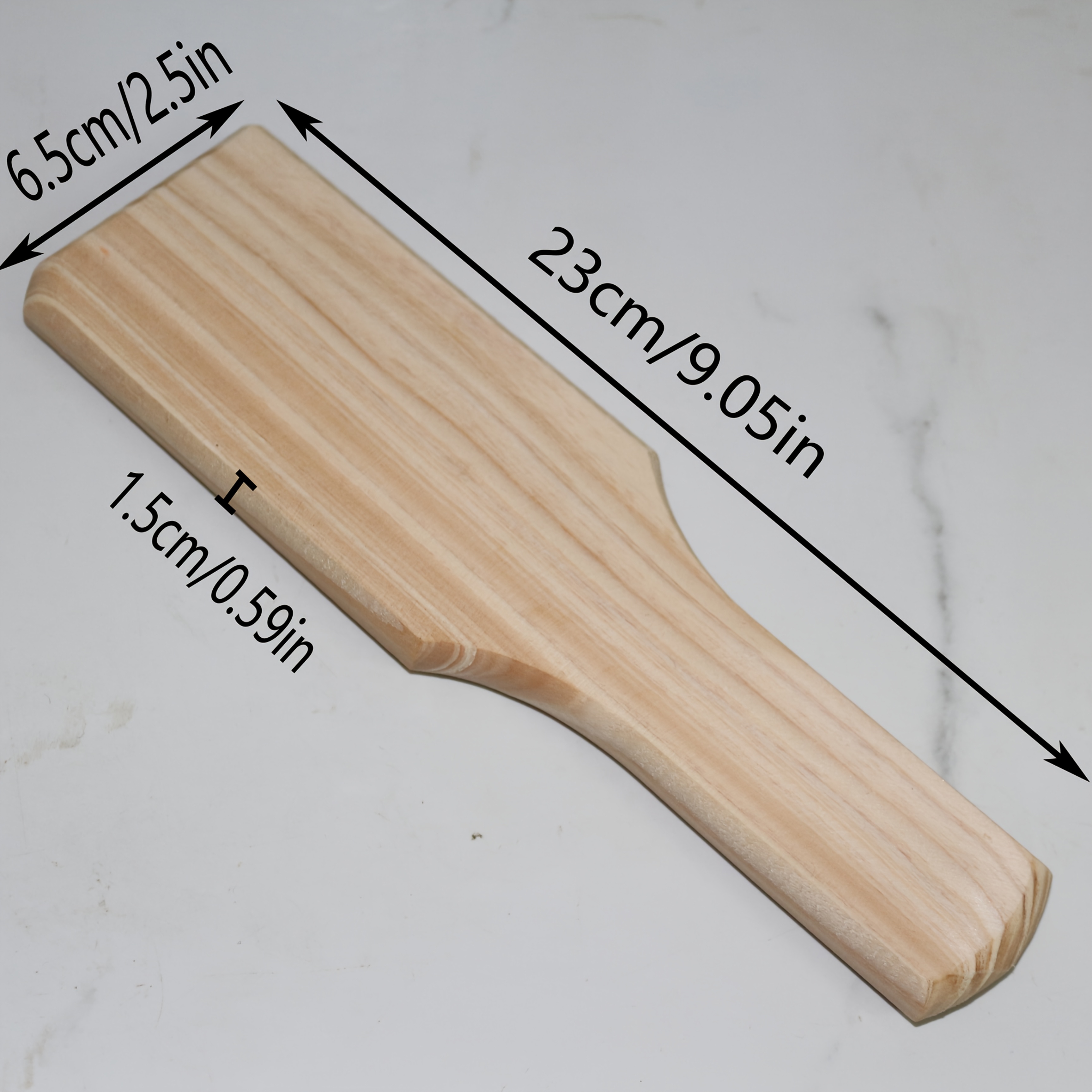 1pc Premium Wooden Pottery Tool, Length 23cm (9inch), -non-chargeable Handheld Clay Carving And Pottery Making Tool