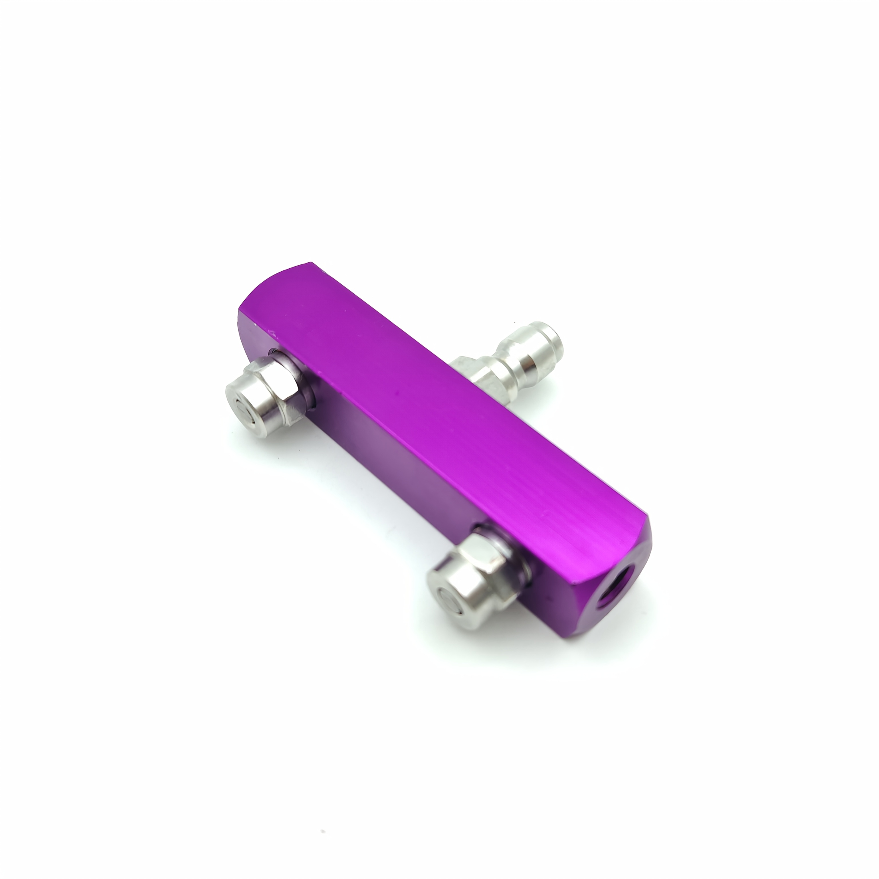 TEMU Adaptador de Lavadora de Presión con Boquilla, Cabeza Distributiva de Aleación Metálica y Conexión Rápida de 1/4 Pulgadas, Accesorio para