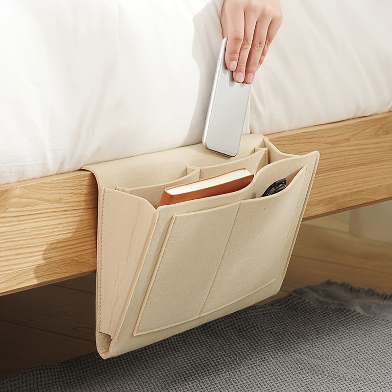 

Felt Bedside Hanging Storage Bag - Dorms & Sofa , Organizer