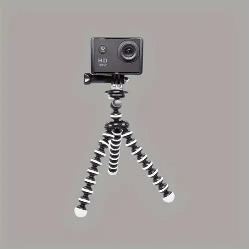 Flexible Tripod Stand Mini Mount Tripods For Gopro Hero 12 11 10 9 8 7 6 5  4 3 Digital Action Camera