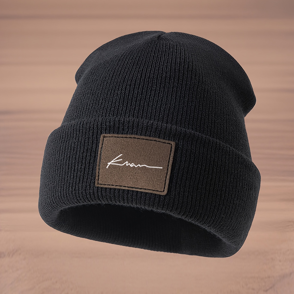 knan faux leather ski hat winter warm stretchable - Temu Mauritius