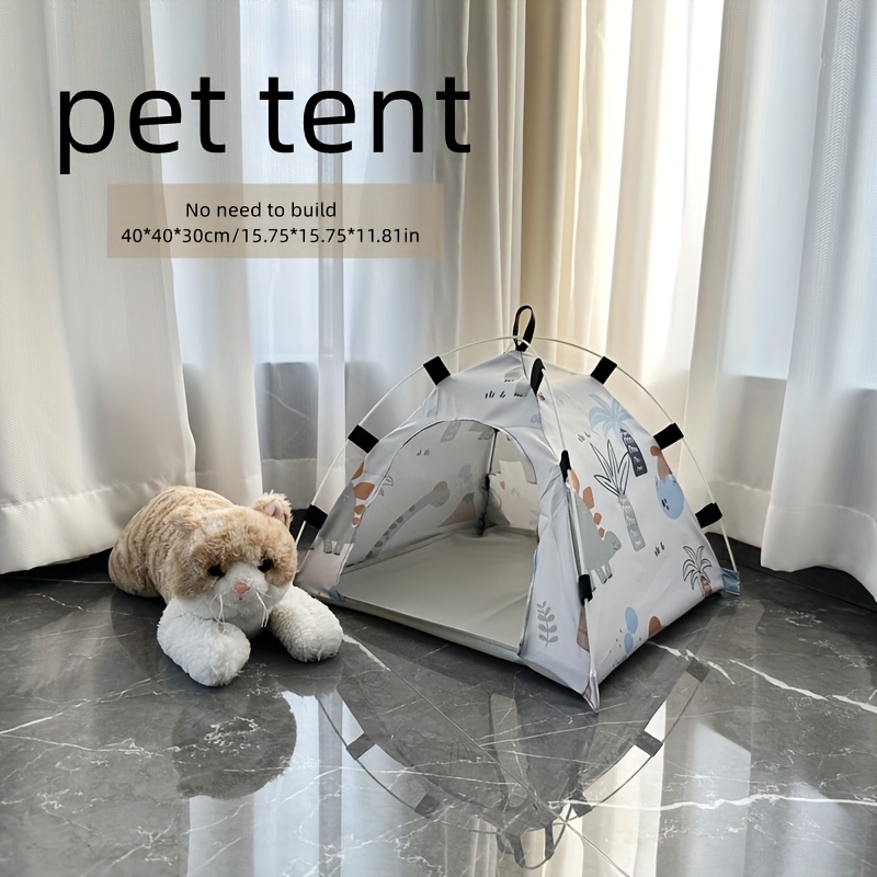 Best Pet Supplies Haustierzelt – Plüschiges Hunde- & Katzenbett 40,6 X 40,6 X 40,6 Cm, Grau