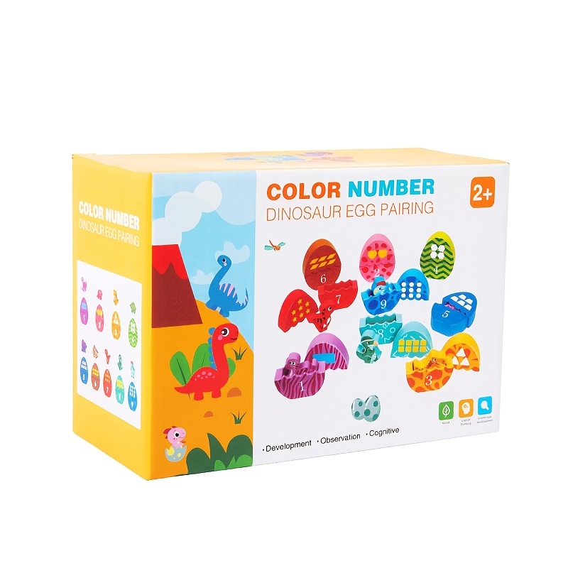 Cute Dinosaur Egg Matching Educational Toy