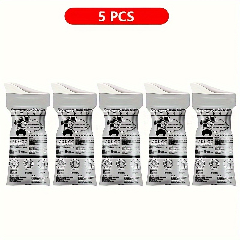 5/10/20 Disposable Urine Bags, 700CC Emergency Urine Bag, Neutral Urine Bag, Female Urine and Vomiting Bag, Suitable for Travel Traffic Congestion, Camping, Hiking, Suitable for Adults and Youngsters