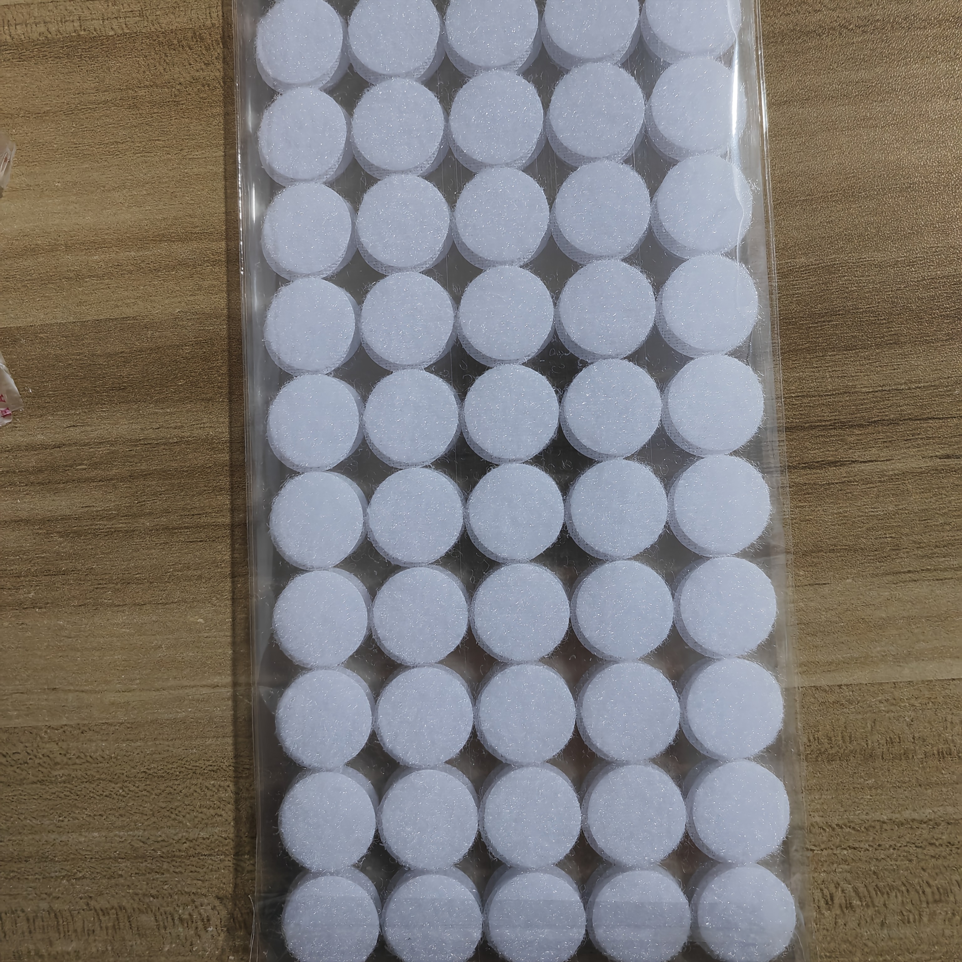 TEMU 58 (116 piezas) 116 (232 piezas) de puntos redondos de gancho y bucle autoadhesivos de 20 mm, con adhesivo en la parte posterior, reutilizables