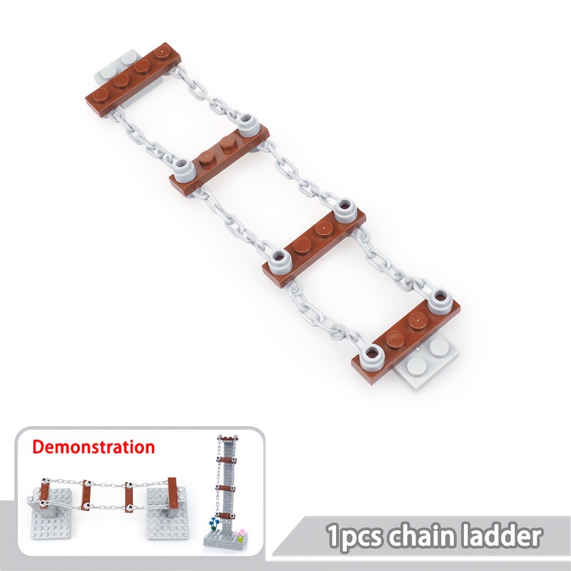 Compatible For Moc Building Blocks & Small Particle Bricks - & Abs -building Blocks Suitable For Bridge, Ladder, Chain Tower , Compatible For, For, For Parties, For