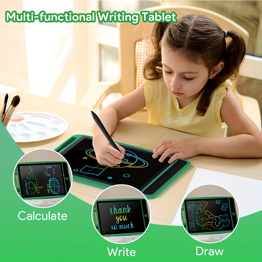Regalos para niñas de 3, 4, 5 y 6 años, colorida tableta de escritura LCD  para