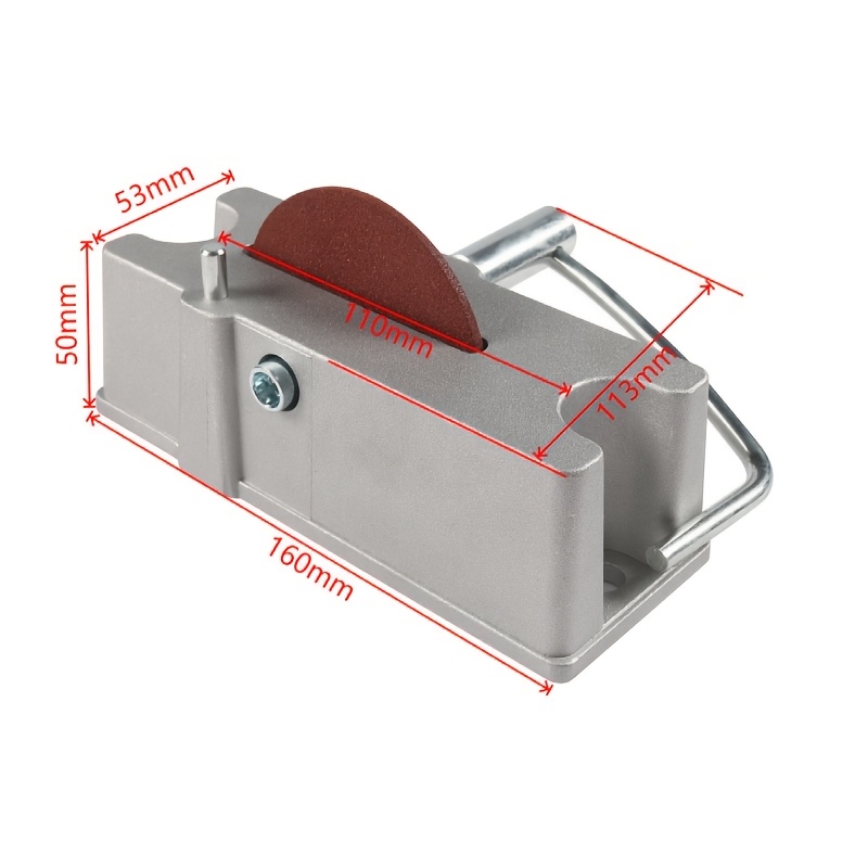 E-shop 66785 Manueller Aluminium-Kolbenringfeiler 120 Körnung Kit Werkzeugschleifer zur Gewährleistung des richtigen Kolbenringendspalts,