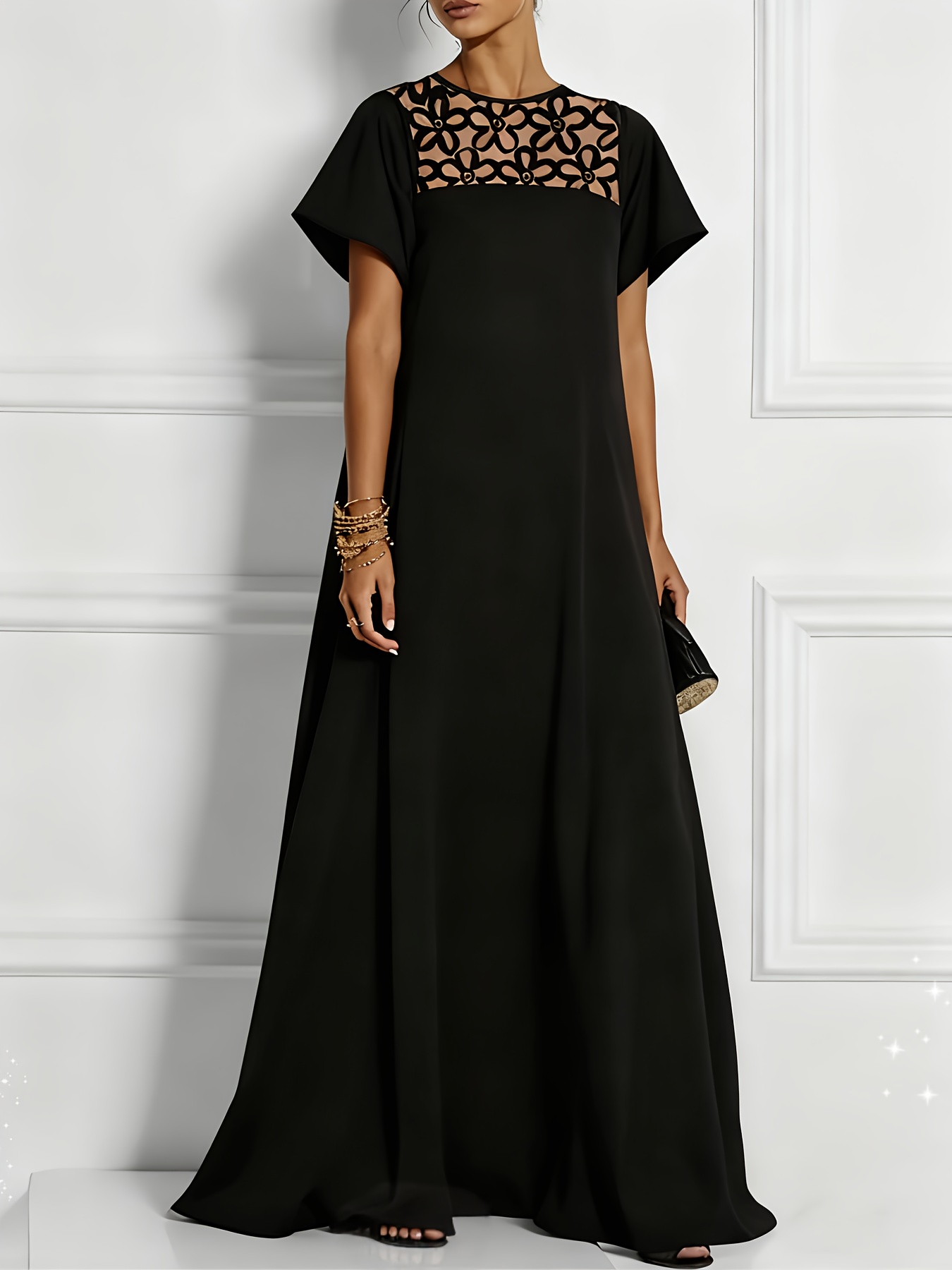 elegant dresses for mature women sold on Temu United States