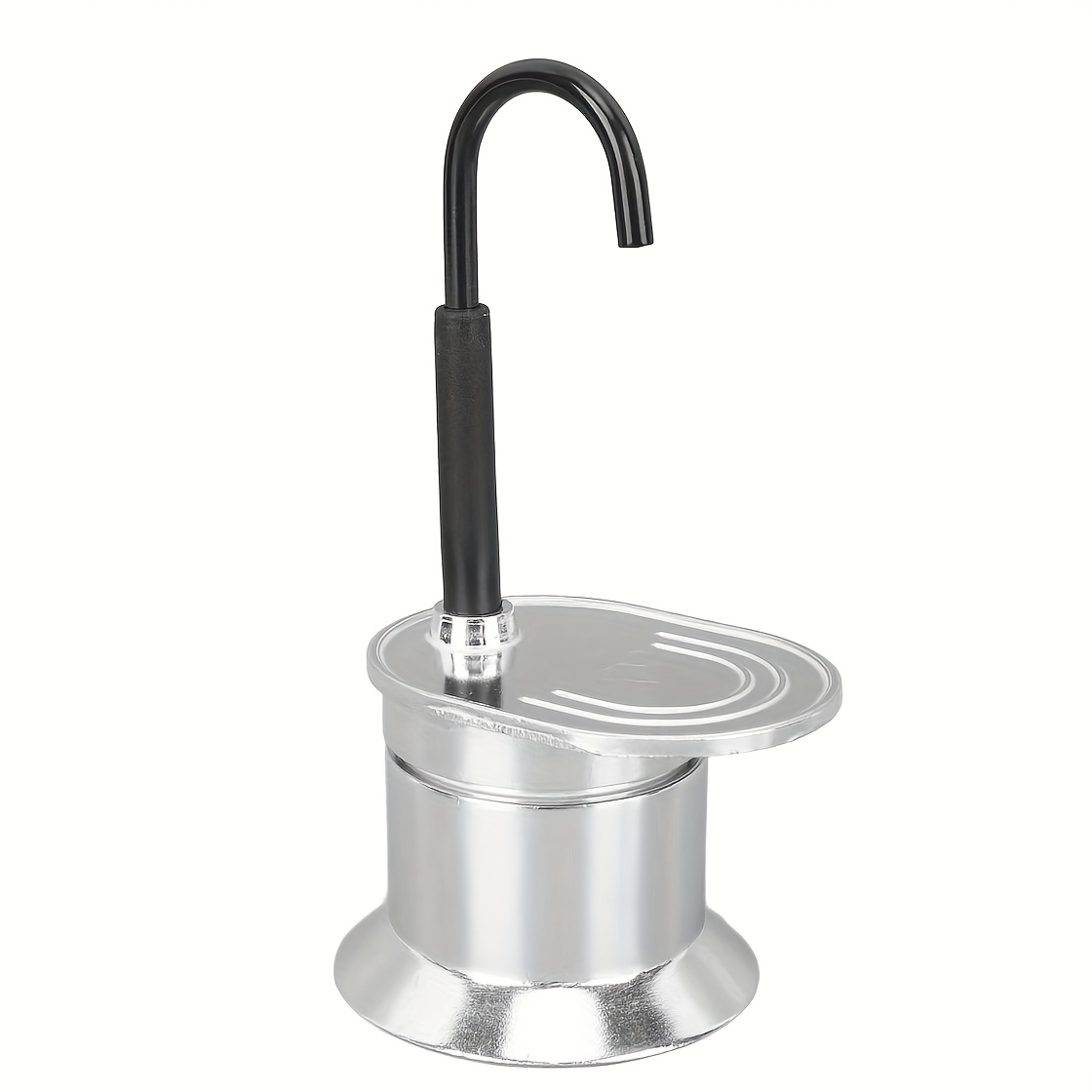 1-cup (50ml) Single-spout Household Pot Lightweight And Adorable Mini Espresso Maker Pot, Please Be Careful To Avoid While Using This Product. (birthday, Christmas Gift)