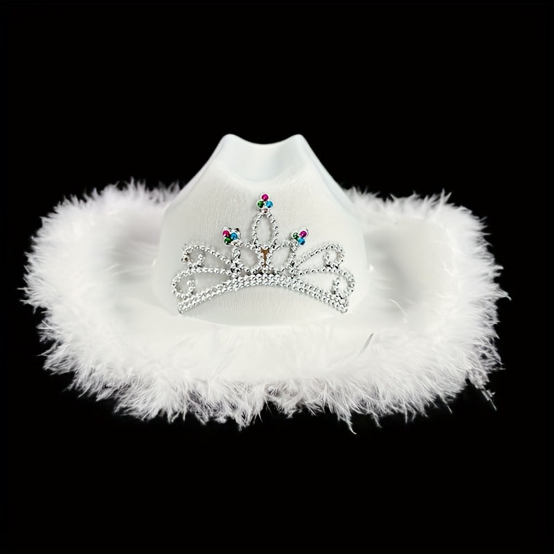 6pcs Pink Party Hats with Halloween Crown Design for Kids
