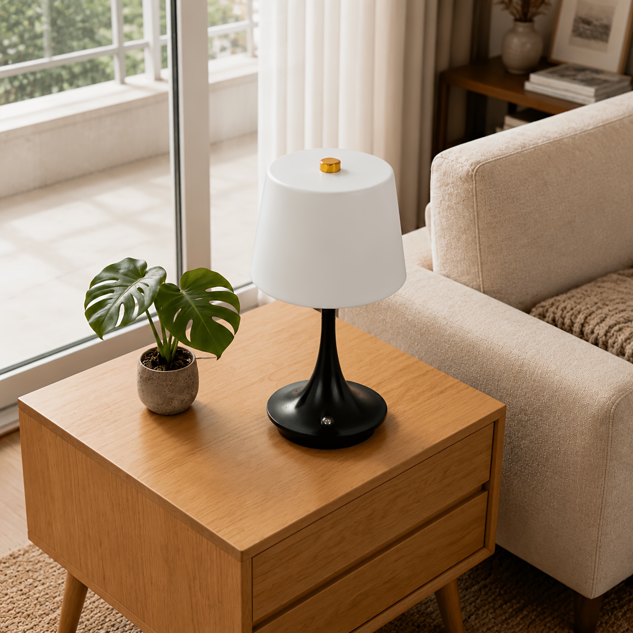 Intelligent Office Sensing Desk Lamp with Touch Control