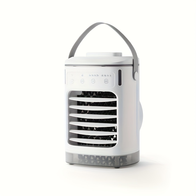 portable mini air conditioner cooling fan humidifier Temu