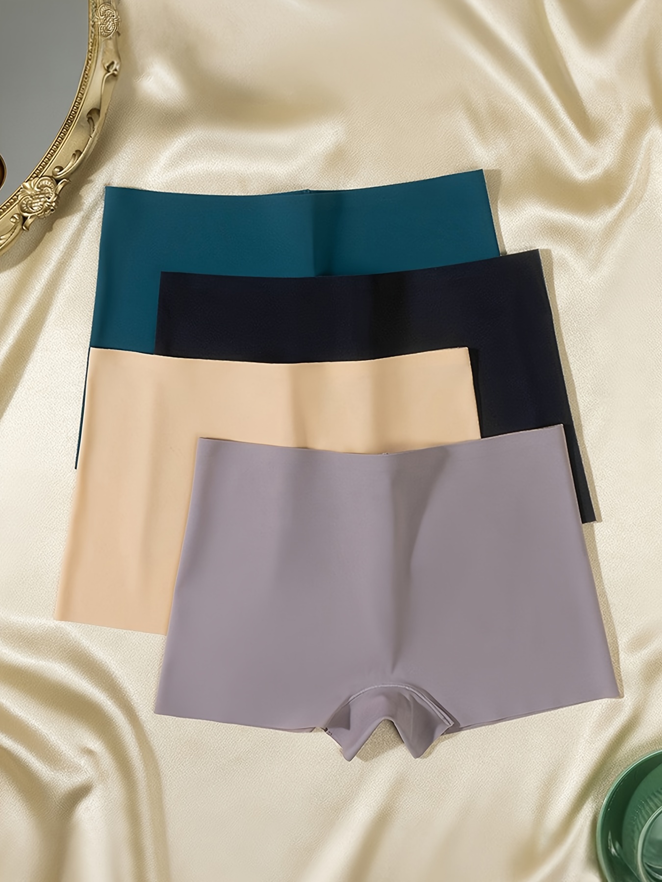 Sin Costuras Calzones Tipo Boxer Para Mujer Piezas Calzoncillos