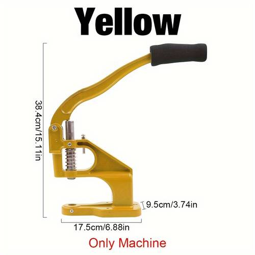 1pc hand press machine for metal dies mold rivets snap eyelet fastener buttons installation tools leathercraft handmade