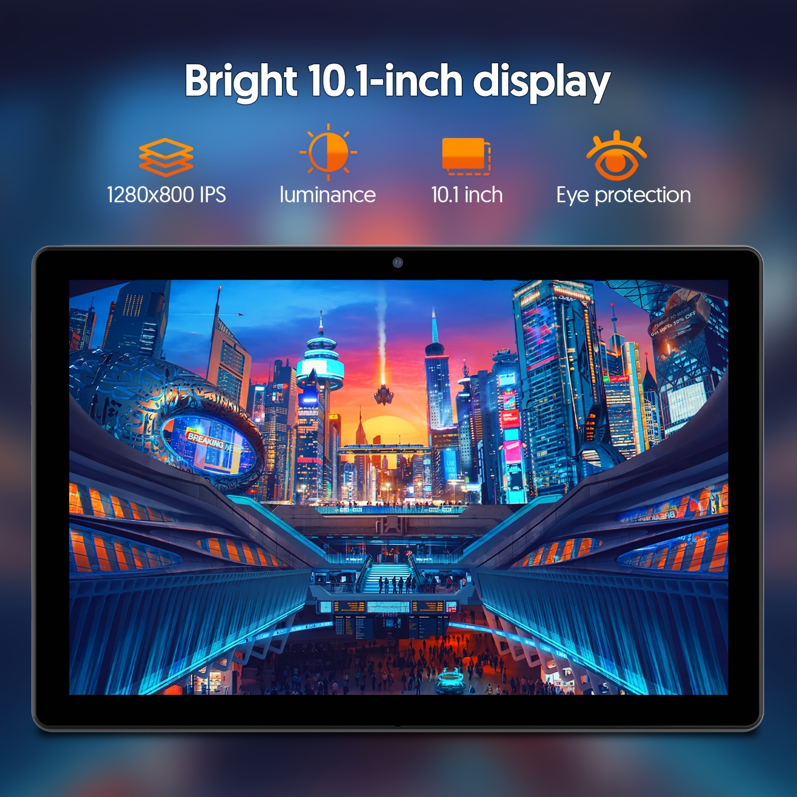 10 Inch Android 15 Tablet, 12 (3+9) GB RAM, 64GB ROM+1TB Uitbreidbaar Geheugen, 1280 * 800IPS, 2.0MP+8.0MP, 6000mAh Batterij, Meerdere Combinaties (tablet/tablet+toetsenbord Set) Upgrade Systeem, Efficiënte Productiviteit, Technologie Liefhebbers, Hoge Kosteneffectiviteit