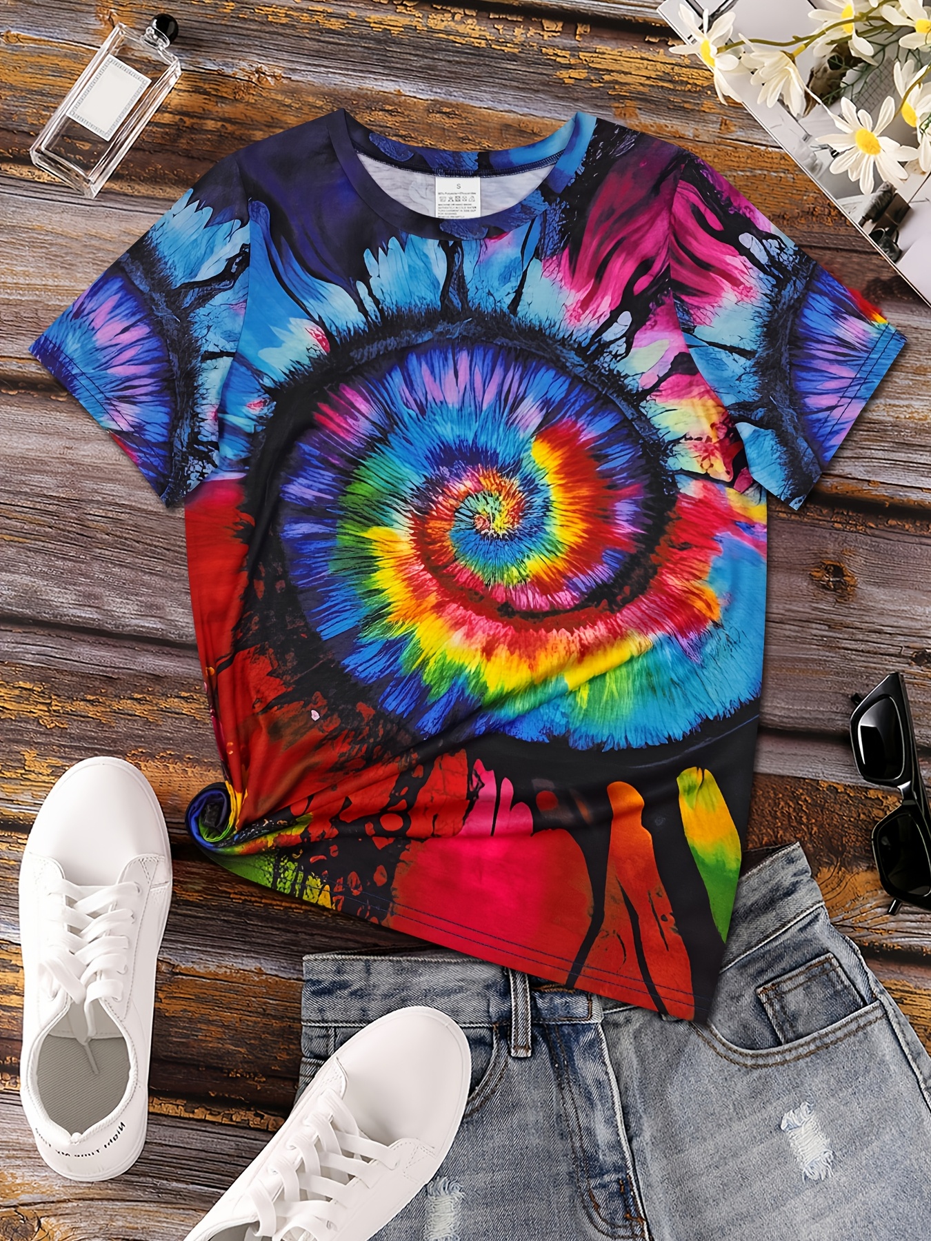 shopee tie dye shirt