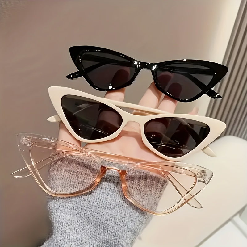 3pcs women s fashion fashion glasses trendy small frame Temu
