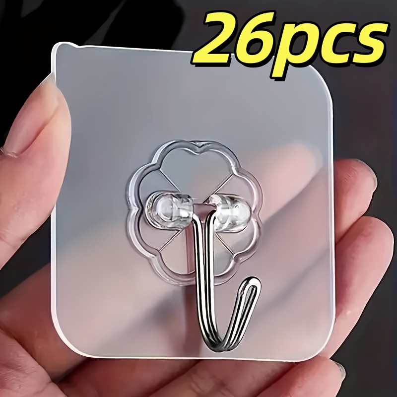 26 strong   hook self   wall hook waterproof hook bathroom toilet wall seamless storage hook multi functional hanging storage wall hook utility hooks bathroom organization spacesaving hooks   minimalist hooks