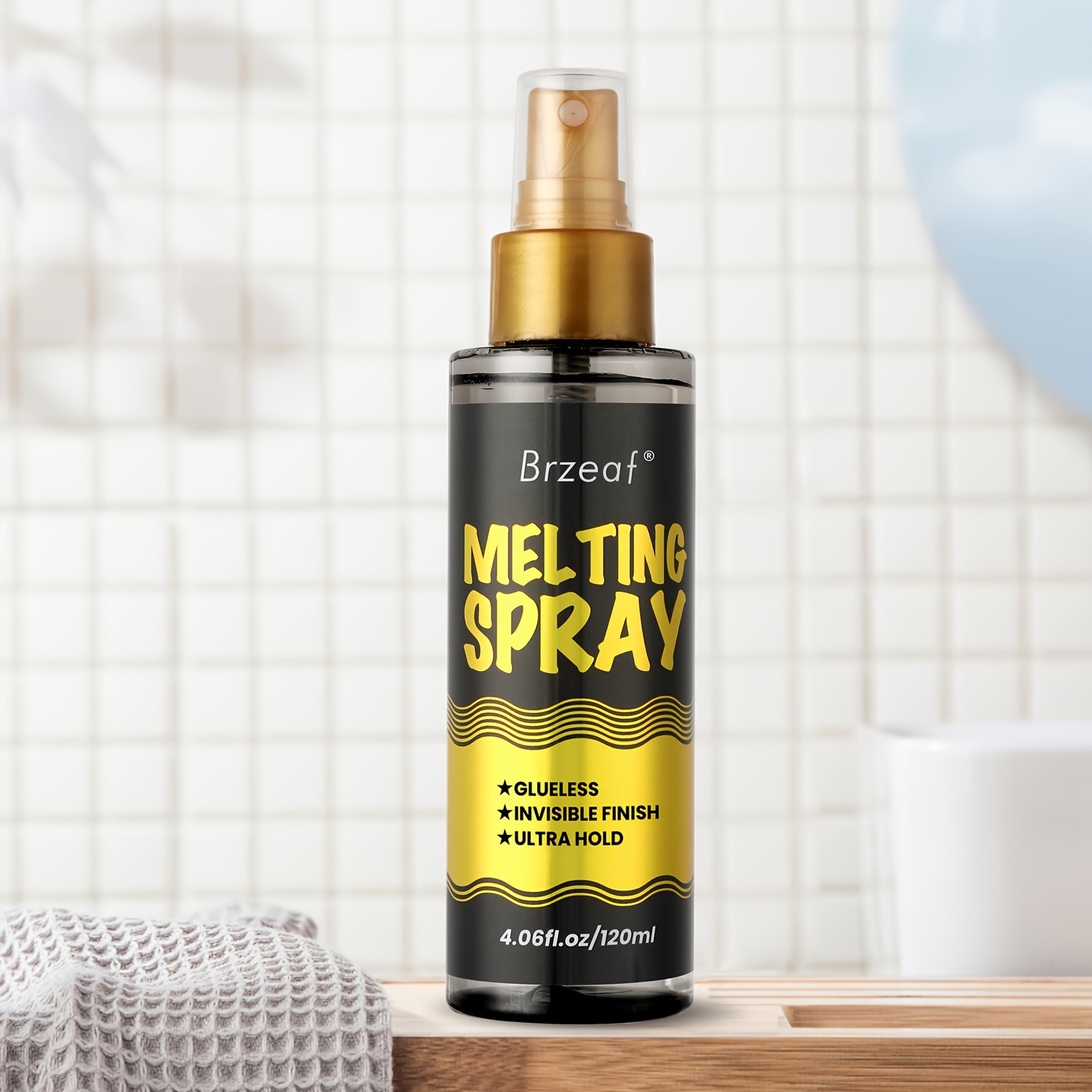 Lace Melting Spray Holding Spray Extreme Hold Melting Spray Temu