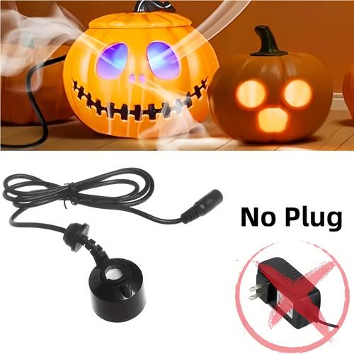 Soundwave technology Nebulizer, Small Artificial Rock Waterfall Sprayer for Aquarium and Fish Pond Fogger with Plastic Material & DC Power Supply (≤36V), No Battery Required – Ideal Suitability: Courtyards/Lawns/Gardens, Garden Mist Maker, Aquarium Fogger, Pond Fogging System, Small Water Spray, Compact Sprayer, Artificial Rock Design, Low Voltage Safety, Plastic Construction, Aquarium Owners, Pond Keepers