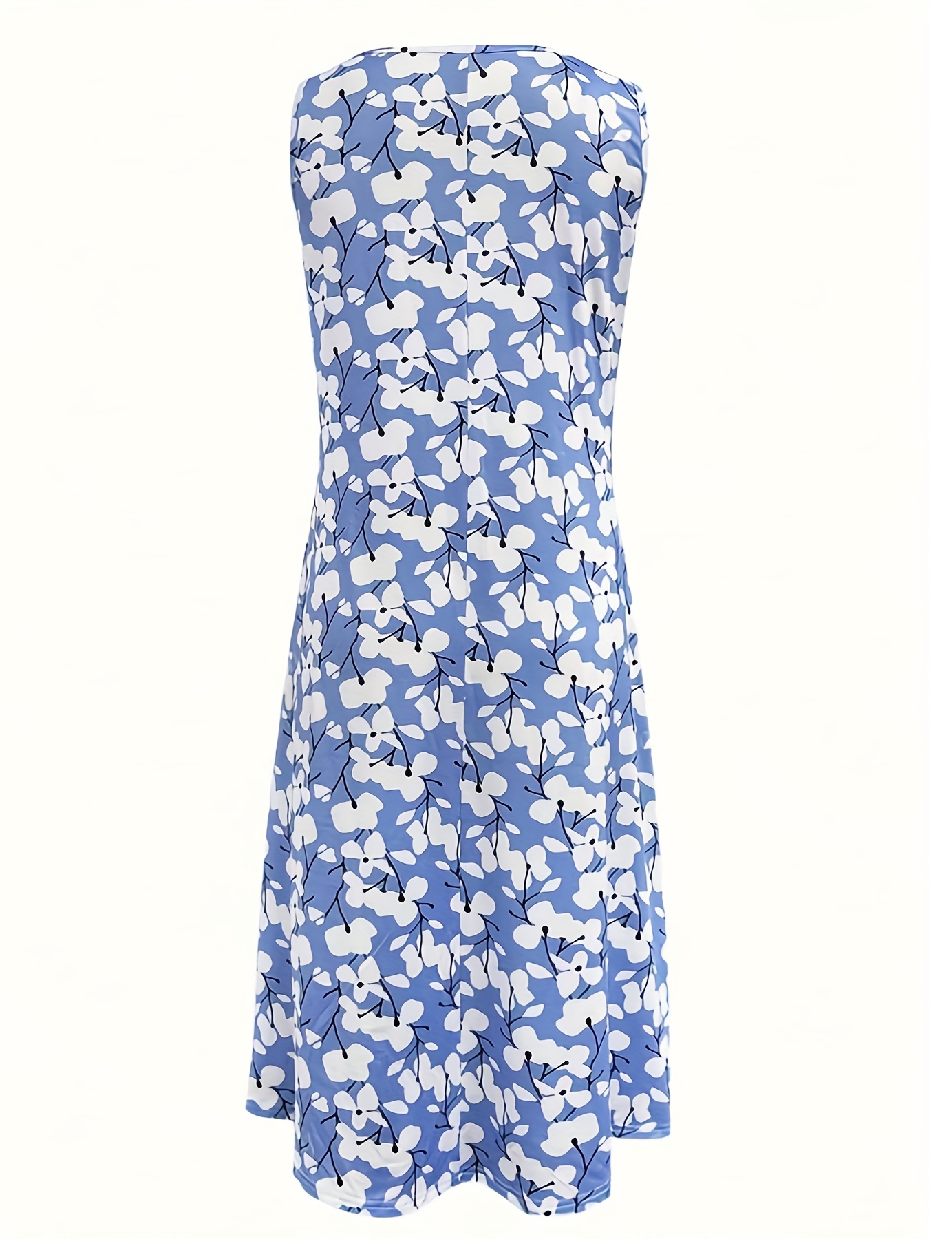 princess polly baby blue dress Buy TOMMY HILFIGER Micro Floral Print A-line Dre... Online main image 1