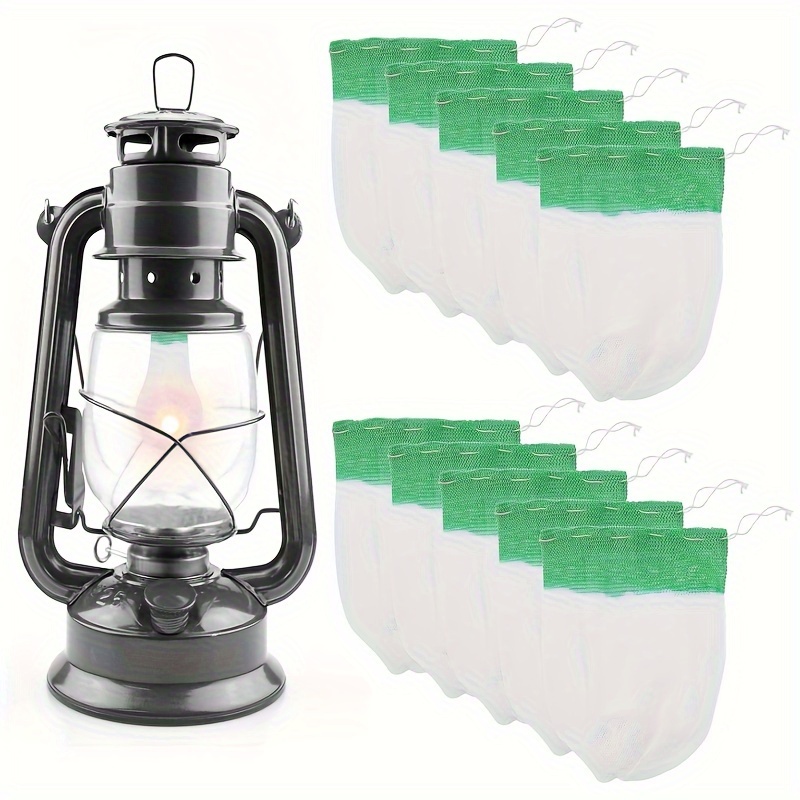 

10pcs Propane Lanterns Mantles, Gas Lamp Mantles For Propane Lantern, Mantles Gas Lantern Covers