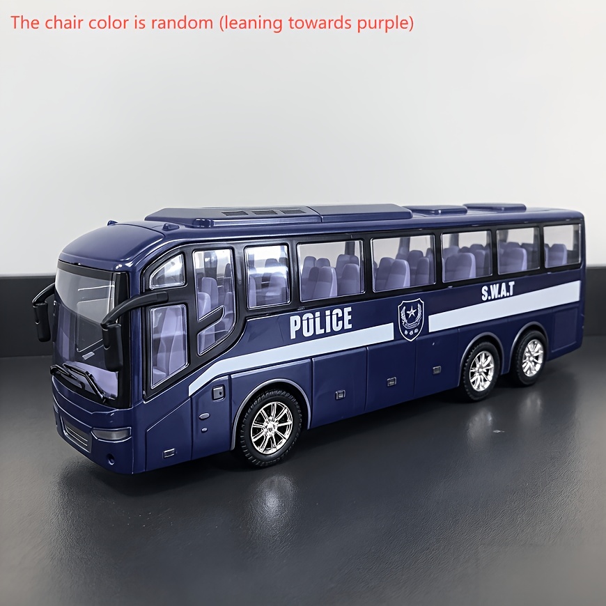 Image of Large Size Bus Bus Model Tour Bus Public Bus Holiday Gift, Halloween Christmas Thanksgiving Festival Birthday Present, The Seat Random