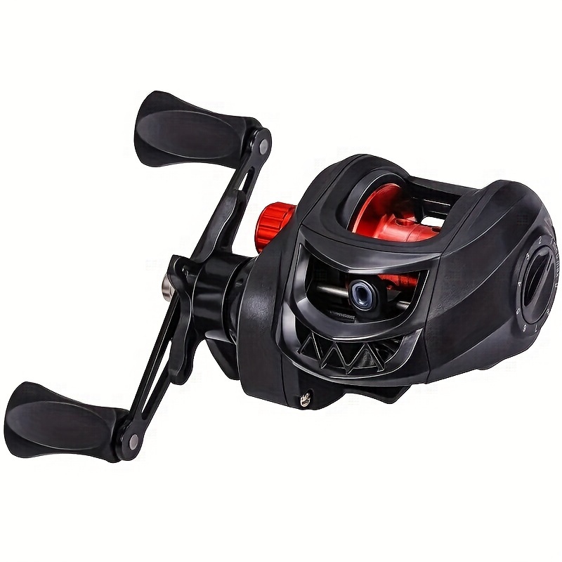 

Ambidextrous Baitcasting Reel 1pc - Dual Hand Orientation, 7.2:1 Gear Ratio, 17lb Max Drag, 18+1 Bearings, Aluminum Alloy & Abs Construction, Freshwater & Saltwater Compatible