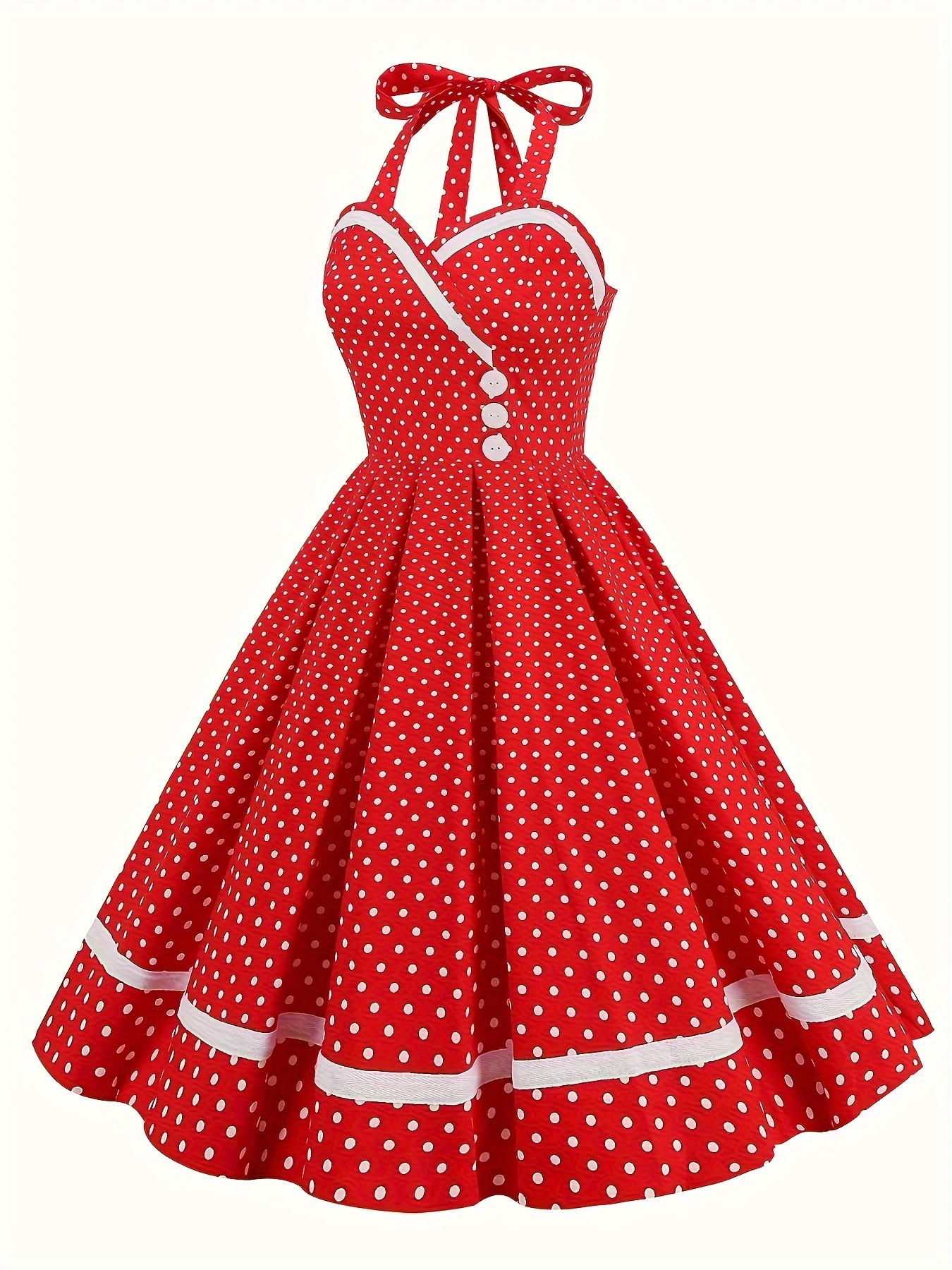 大人気!!【PHASE EIGHT】レトロ可愛い♪ポルカドットワンピース 昭和レトロ 水玉 ポルカドットワンピース ヴィンテージ 古着