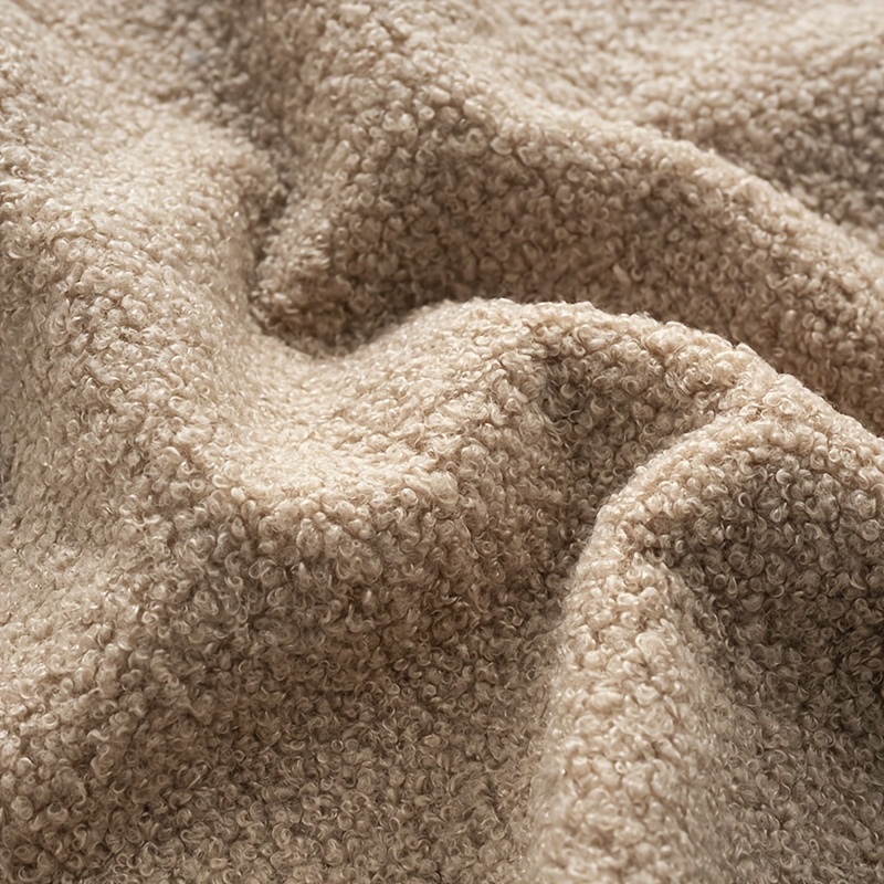 teddy fleece tyg enfärgat 58x36 tjockt - Temu Sweden