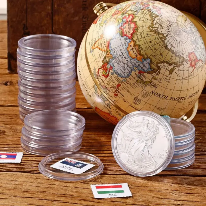 Estuche Para Cápsulas De Monedas De 16mm Con Soporte Y | Meses sin interés Estuche Para Cápsulas De Monedas De 16mm Con Soporte Y | Meses sin interés