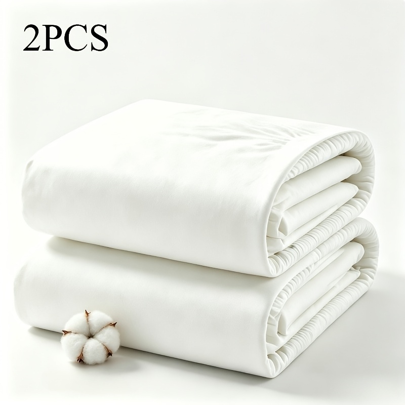 Image of 2pcs Fitted Sheet Set, Soft And Cozy Bed Sheets, Comfortable Mattress Bedding For A Cozy Halloween Bedroom