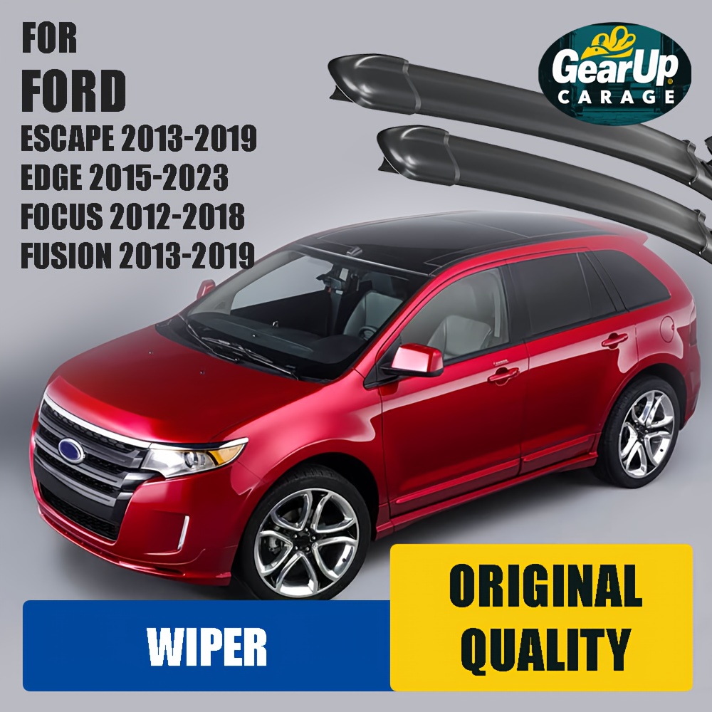 Clix Wiper Windshield Wiper Blades for 2013-2020 Ford Fusion 2013-2020 / Orange