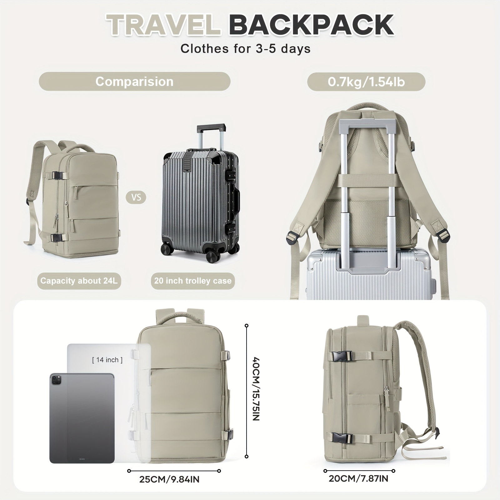best lightweight backpack for air travel Best Lightweight Backpack for Travel in 2026