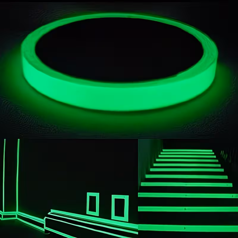 122 05 inch luminous warning reflective tape long lasting fluorescent tape suitable for outdoor sports decoration and home marking Product details 8
