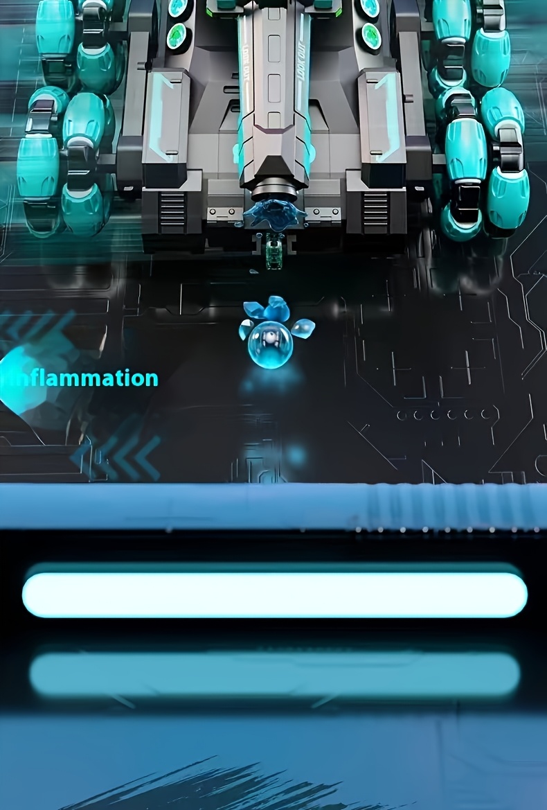 6-wheel Drive Upgraded Stunt Tank, Tank Model, Intelligent Fun Version Of Super Large Off-road Vehicle, Toy Tank, Intelligent Off-road Toy Car Model, Climbing Toy Car, Realistic Tank Toy, Fun And Interesting Holiday Gift