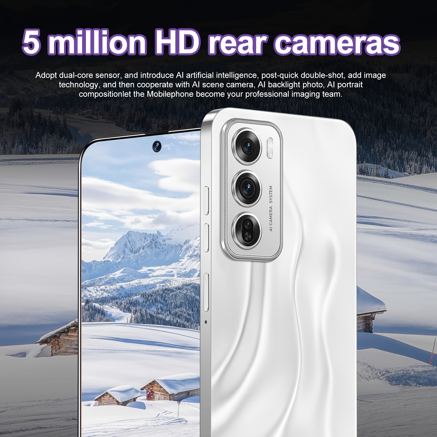 ASTARRY C3 Smartphone, 6.5-inch IPS Display, 2GB RAM, 16GB ROM, 4-Core Processor, 3G, Dual SIM, 2MP Front Camera, 5MP Rear Camera, 3000mAh Battery, Android 8.1, USB Type-C, Wi-Fi, 720p Video, 720x1280 Resolution, Touchscreen, Unlocked - 2024 Model Year