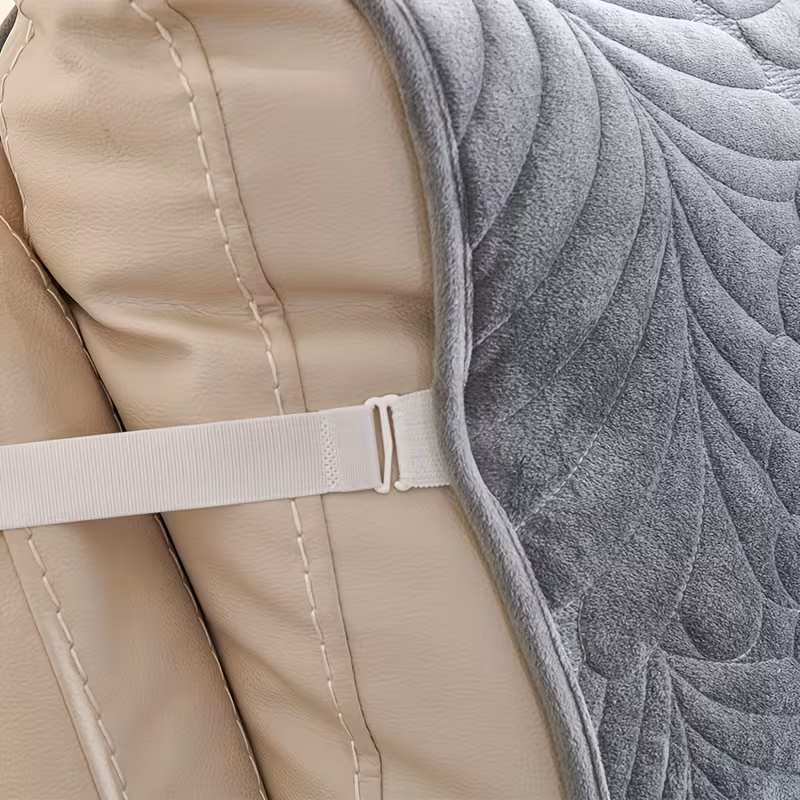 1pc plush thickened recliner chair cover armchair slipcover with adjustable straps armchair protective cover suitable for bedroom office living room home decor Product details 9