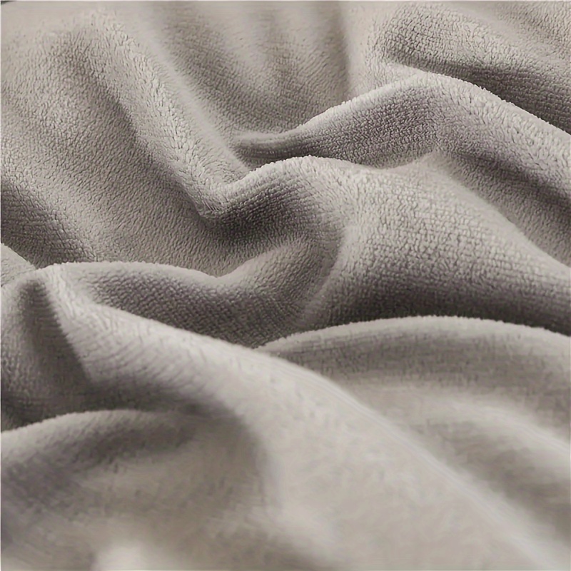 1pc   comforter   quilted   breathable box stitch solid color comforter machine washable bedroom warm autumn and winter comforter details 32