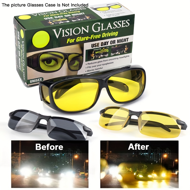 night driving glasses sold on Temu Canada