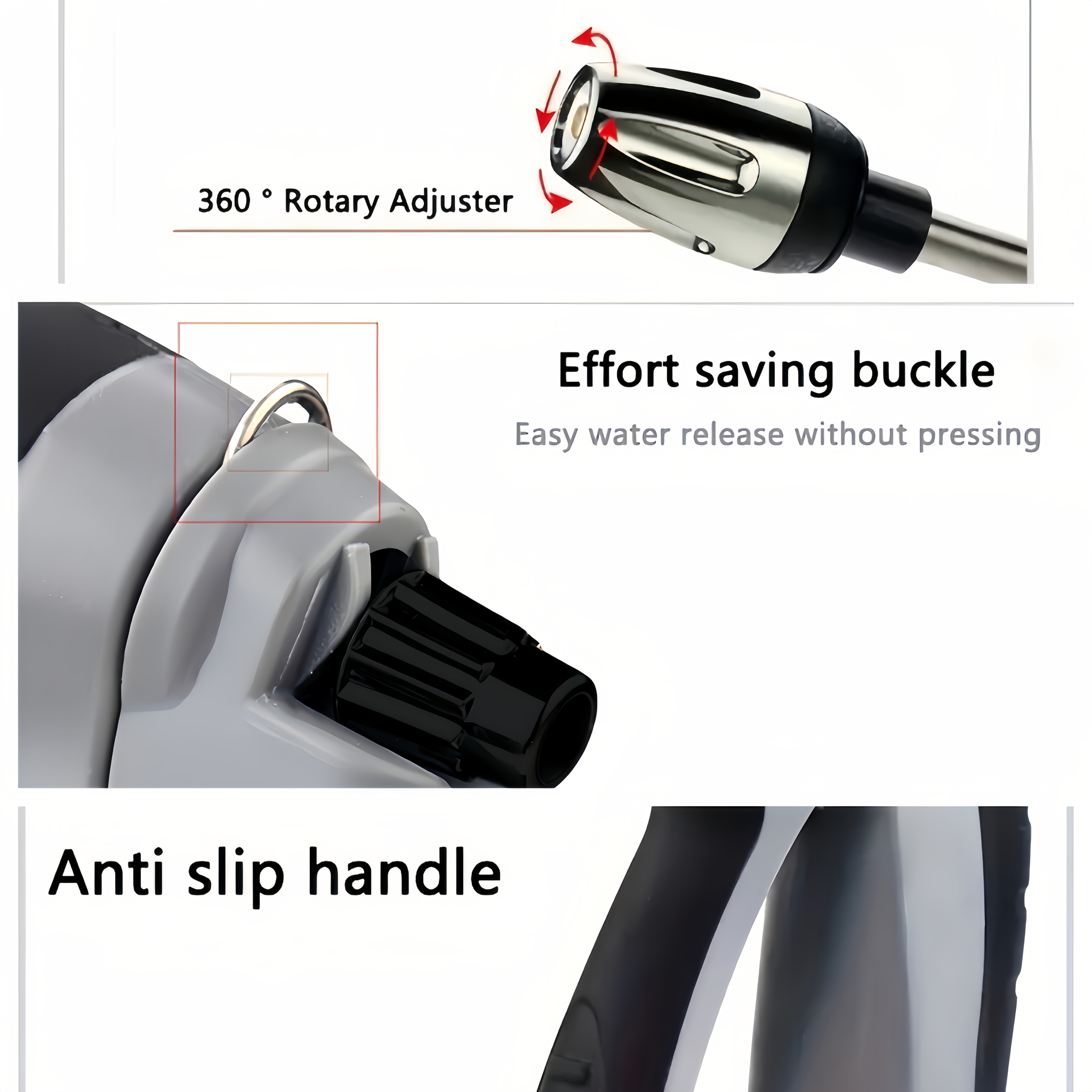 long pole car wash water gun multifunctional spray gun car wash water gun with foam car wash flower watering garden irrigation high pressure car wash spray gun and foam set water saving powerful cleaning of cars and gardens details 2