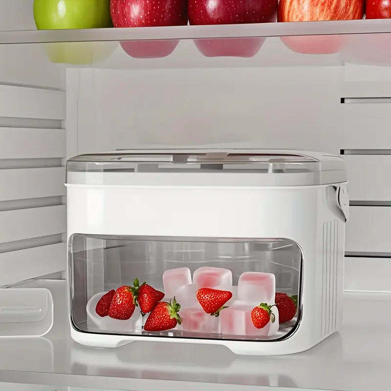 50 grid large capacity double layer ice maker with scoop durable pp material for easy monitoring ideal for coffee juice cold drinks parties outdoor camping perfect gift for summer beverages lovers tray Product details 2