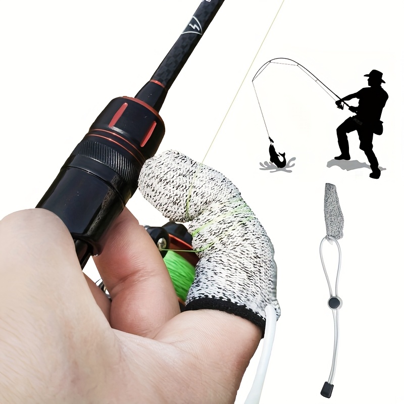 E-shop Professioneller -Finger-Angelhandschuh Rutschfest und Kratzfrei, Indexfinger-Schutz für Outdoor Angelwurf-Handschuhe, Surfangelhandschuhe für