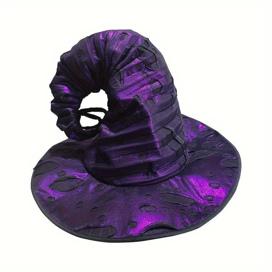 TEMU Handmade Party Easter Decorative Hat Nostalgic Wizard Hats Hats Wizard Hats Cosplay Costume Accessories Hexenbiest Hats