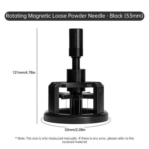 rotary needle powder distributor 51 53 58mm magnetic coffee tamper needle coffee powder disperser anti slip loose powder needle