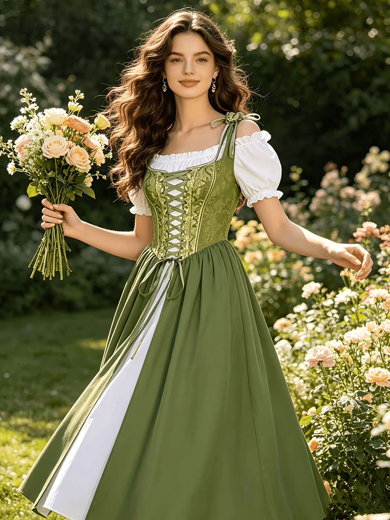 adult queen renaissance fair dress temu medieval dress women sold on Temu United States