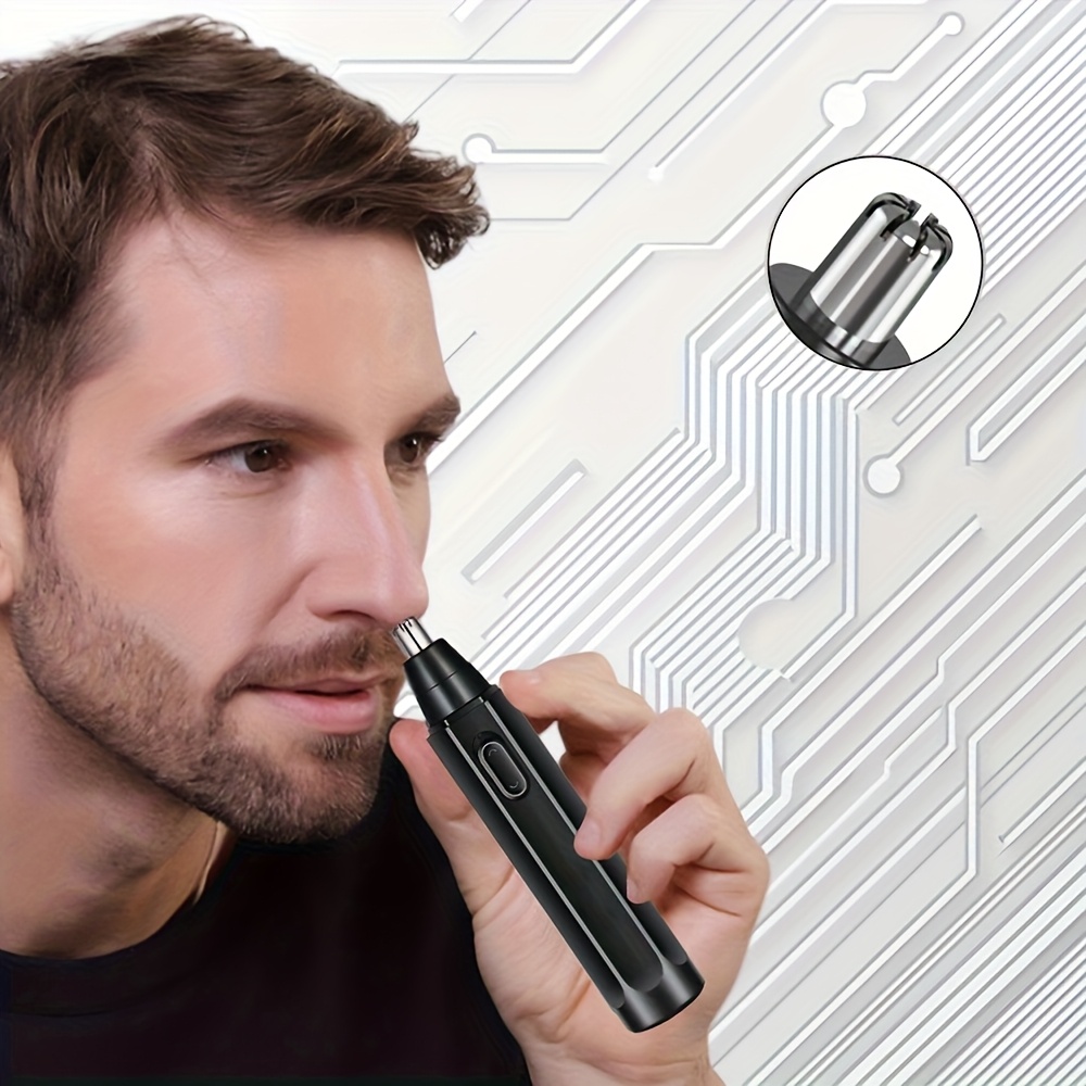 new shaver and hair clipper beauty 4pcs set usb rechargeable hair clipper with lcd display including electric shaver t blade trimmer nose hair trimmer foil shaver ideal fathers day gift Product details 5