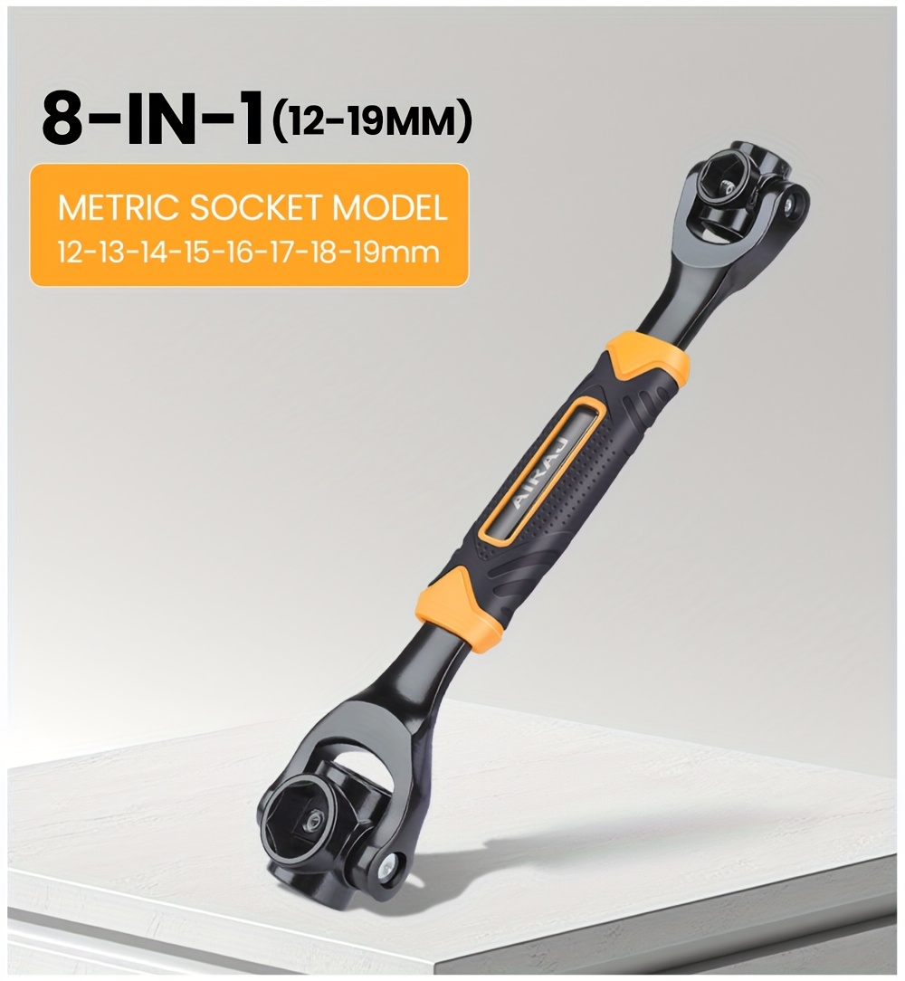  8 52 in 1 socket wrench set heavy duty for bike repairs diy ensures carrying ideal for homes Product details 11